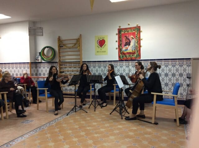 Residencia San Francisco Y San Vicente - Concierto Quinteto De Cuerdas Ateneu Cultural Ciutat De Manises