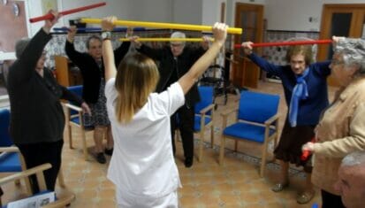 Residencia San Francisco y San Vicente - La Residencia para Mayores de Manises amplia su programa de entrenamiento físico
