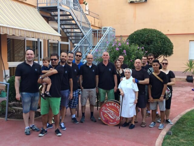 Residencia San Francisco y San Vicente - La Clavaria Santas Justa y Rufina visita la Residencia