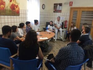 Residencia San Francisco y San Vicente - Ingenieros Master CEU Cardenal Herrera vistan la Residencia