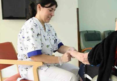 Residencia de Mayores San Francisco y San Vicente - Servicios - Fisioterapia y Terapeuta Ocupacional