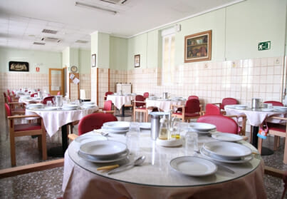 Residencia de Mayores San Francisco y San Vicente - Servicios - Servicio Hotelero Integral