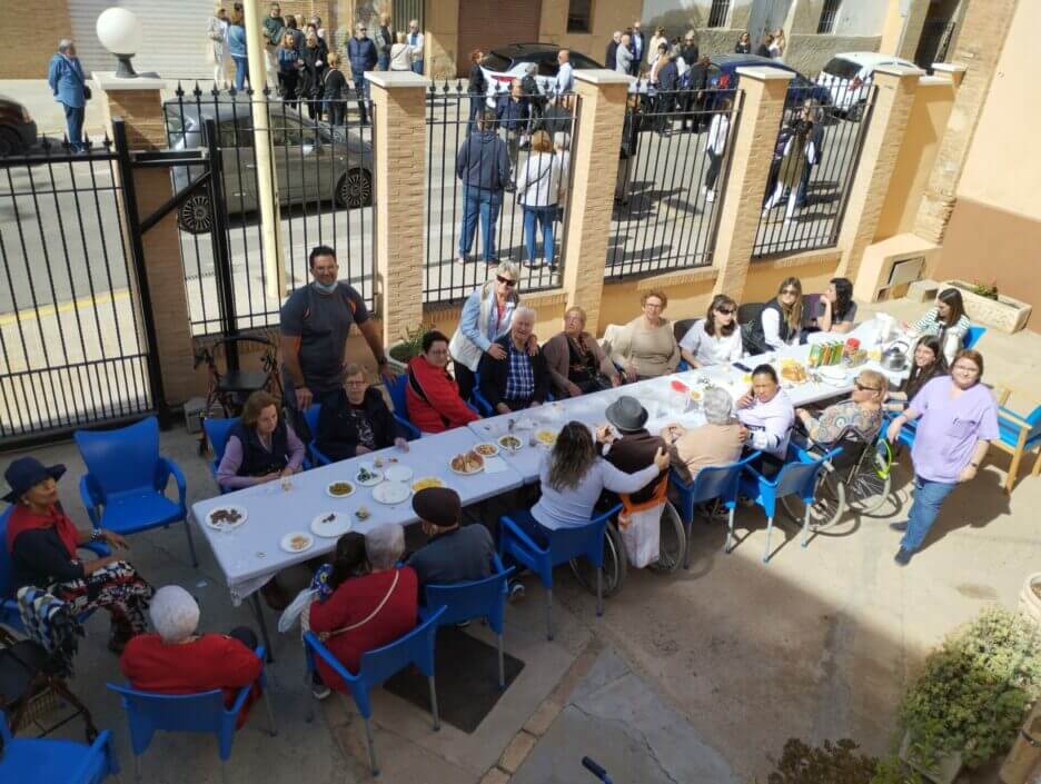 Residencia San Francisco y San Vicente - Almuerzo Pascuero ¡Cuidem Junts¡