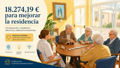 Residencia San Francisco y San Vicente - La Residencia San Francisco y San Vicente mejora sus instalaciones gracias a una subvención de la Generalitat Valenciana